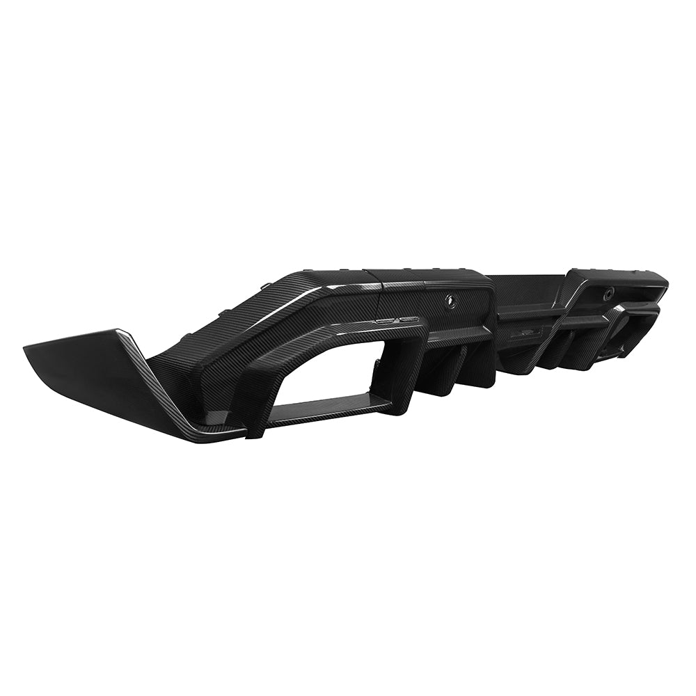 BMW M5 G90 G99 Prepreg Carbon Fibre Rear Diffuser - aggressive track-inspired aerodynamic upgrade