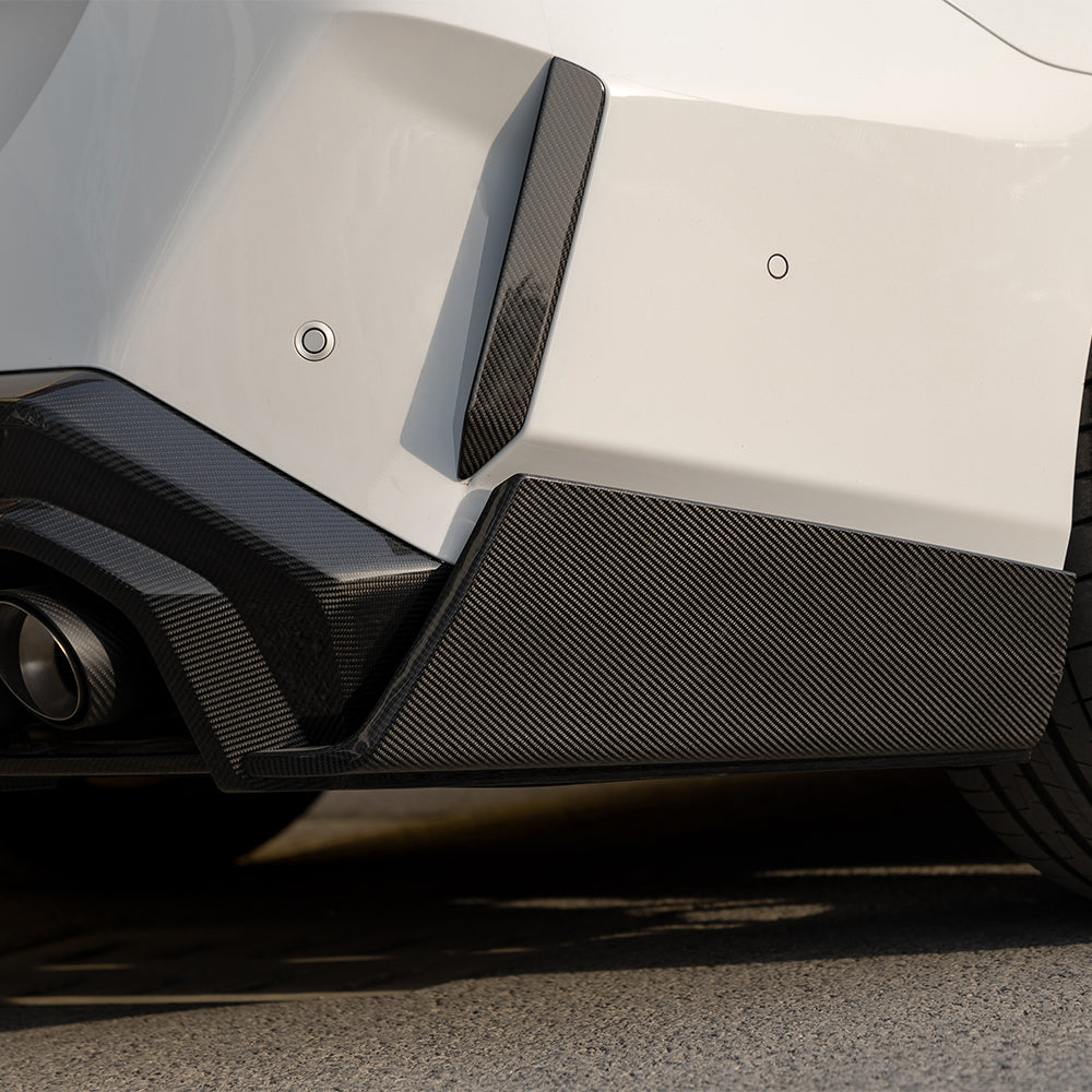BMW M5 G90 G99 Prepreg Carbon Fibre Rear Diffuser - aggressive track-inspired aerodynamic upgrade