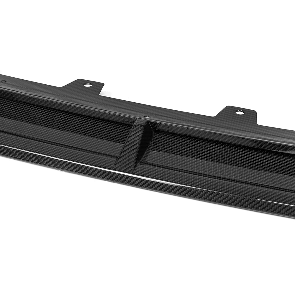 BMW X3M F97 LCI Prepreg Carbon Fibre Front Lip with integrated side winglets