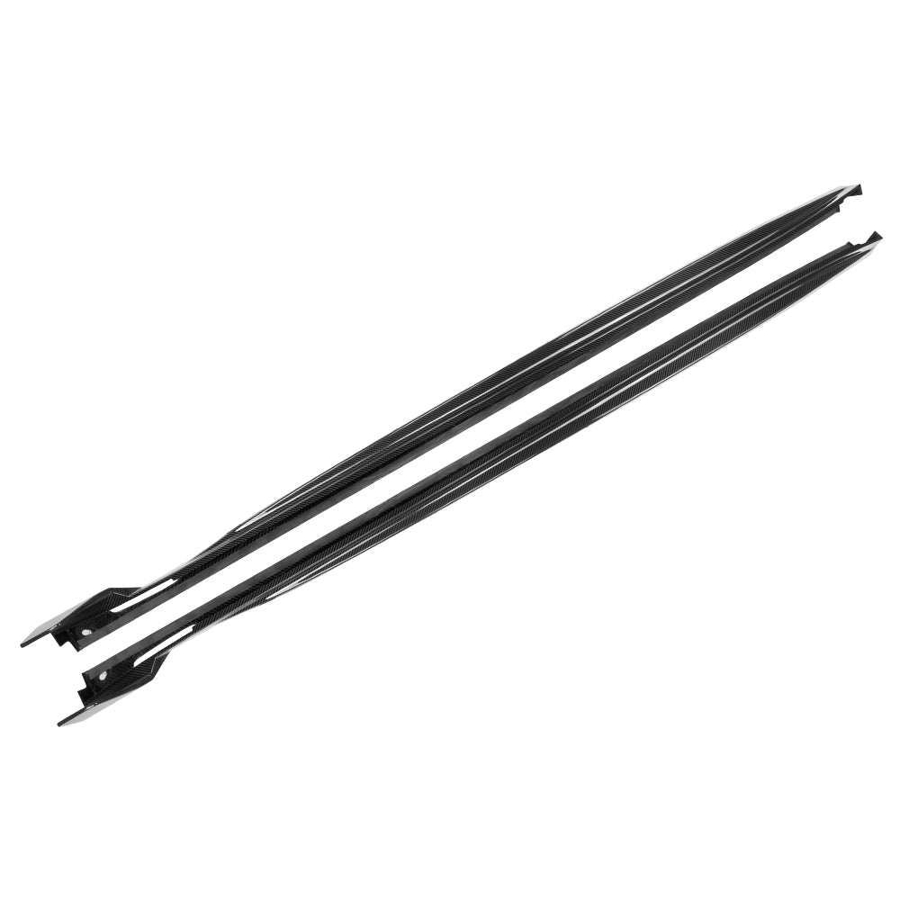 BMW X3M F97 X4M F98 Carbon Fibre Side Skirts - prepreg aerodynamic body kit upgrade