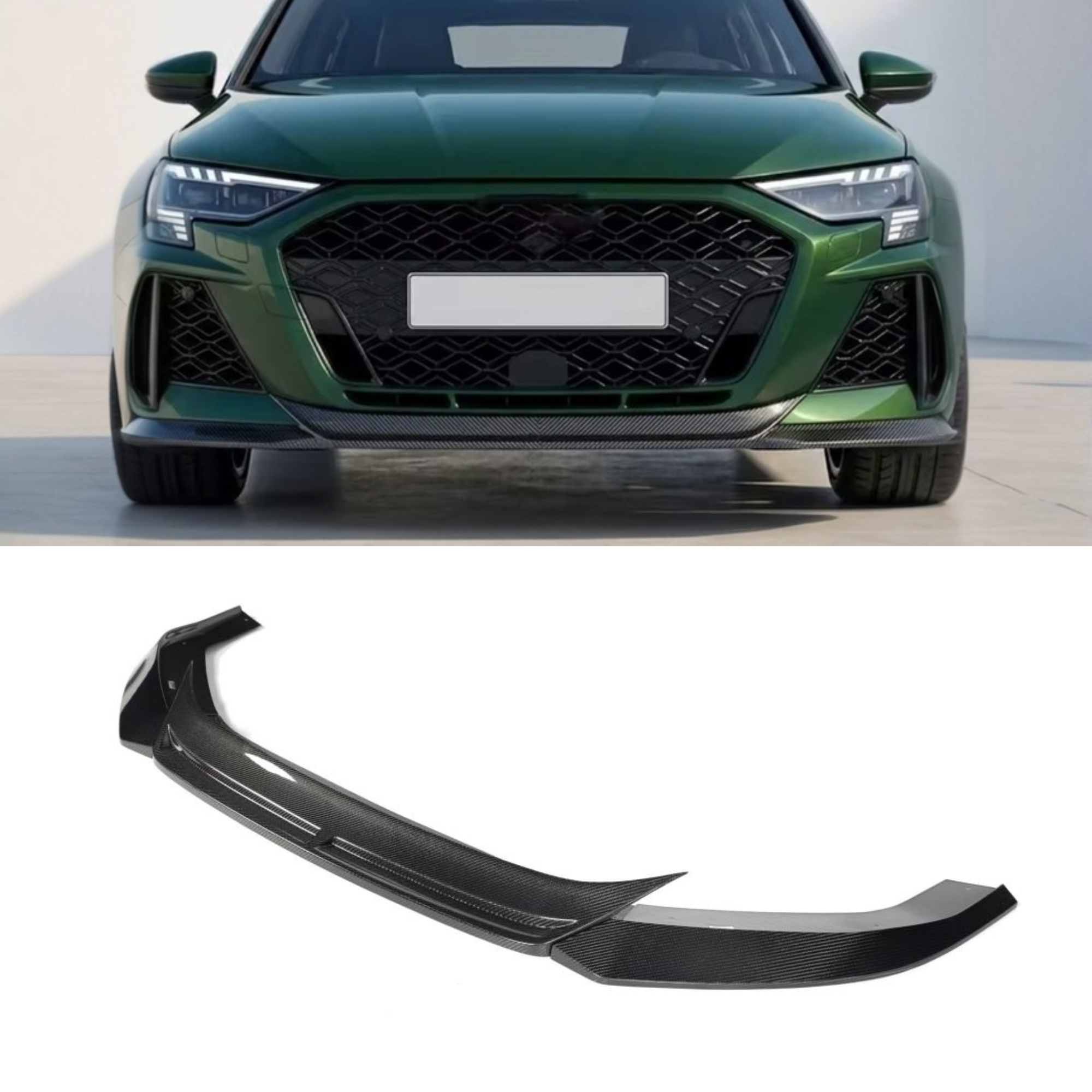 Audi RS3 8Y.5 Carbon Fiber Front Splitter