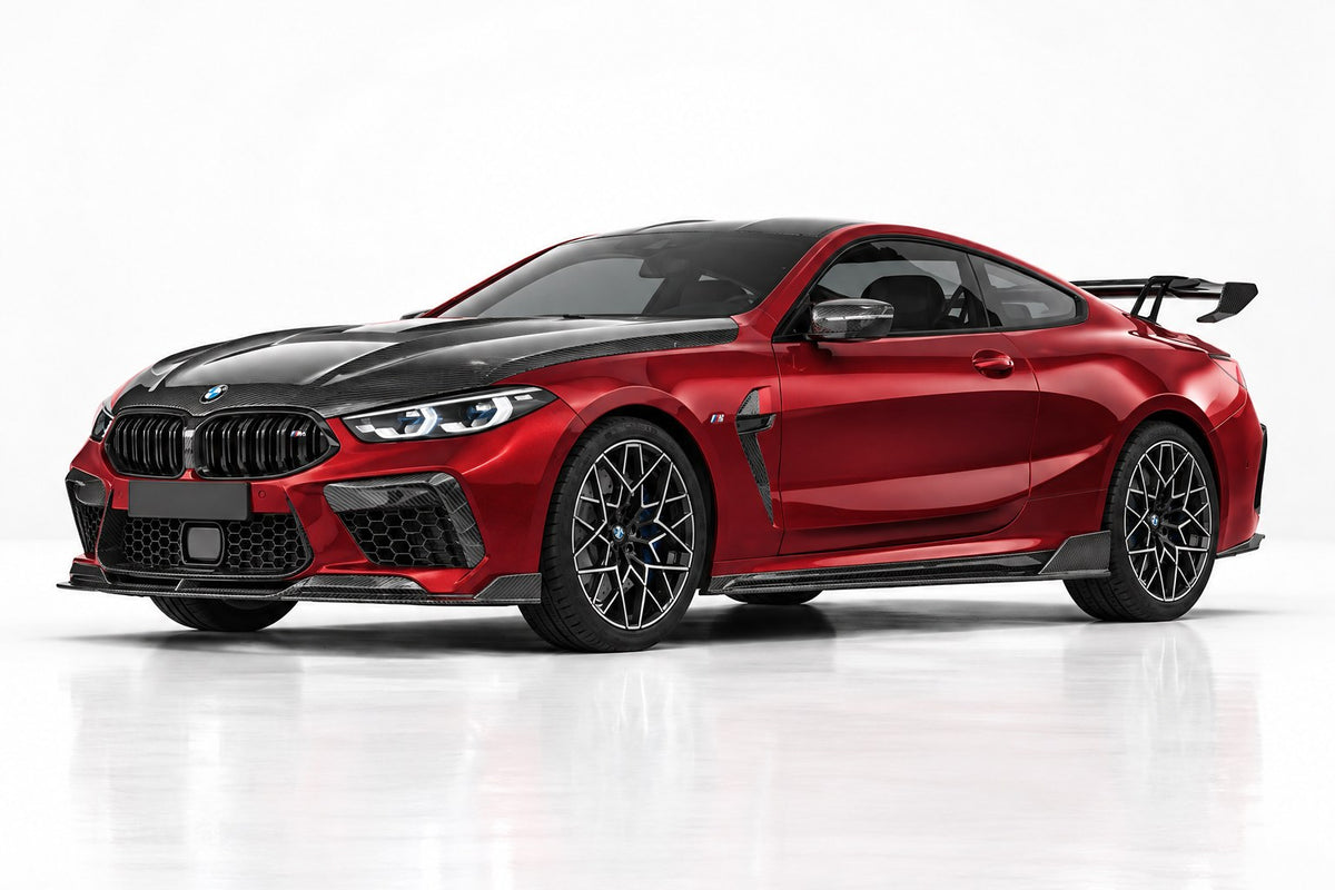 BMW M8 with Vanté carbon aero kit
