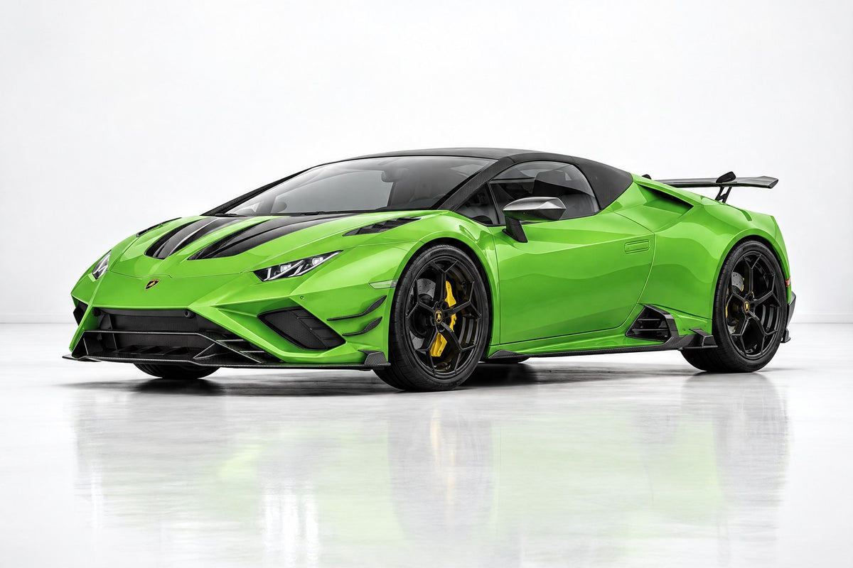 Lamborghini Huracán with Vanté carbon aero kit