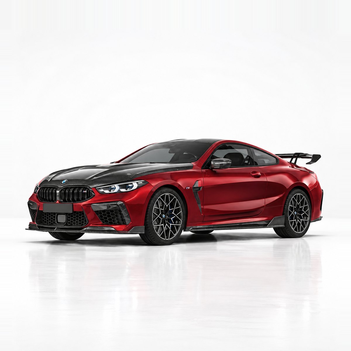 BMW M8 with Vanté carbon aero kit