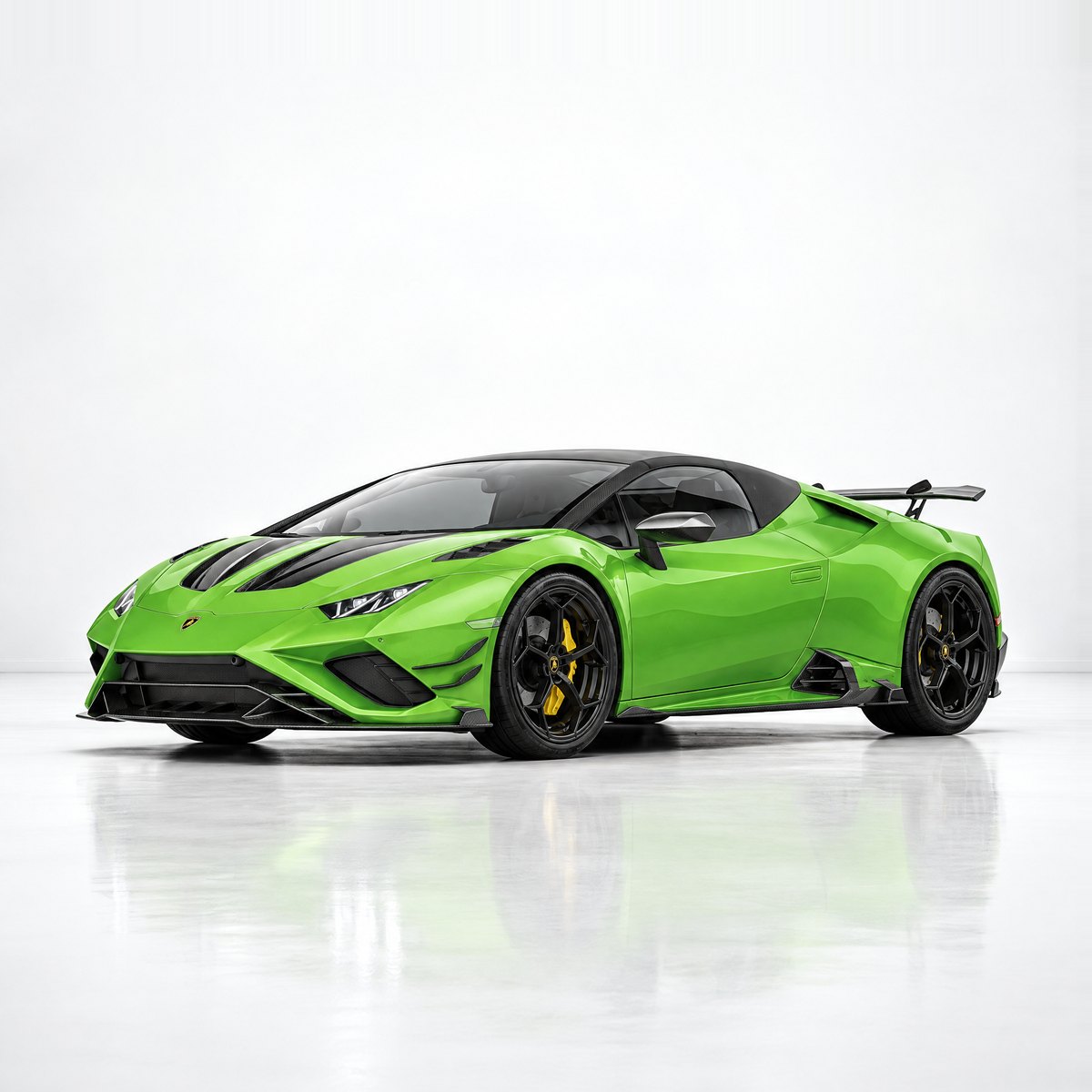 Lamborghini Huracán with Vanté carbon aero kit